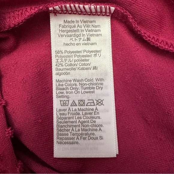 NWT J. Crew Berry SwissDot Long Sleeve Blouse size S - Picture 7 of 9